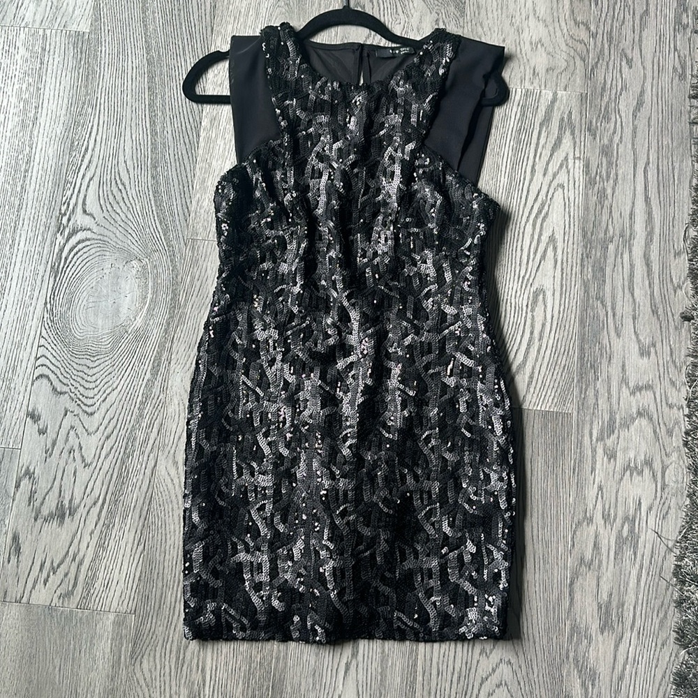 TFNC bodycon sequin mini dress